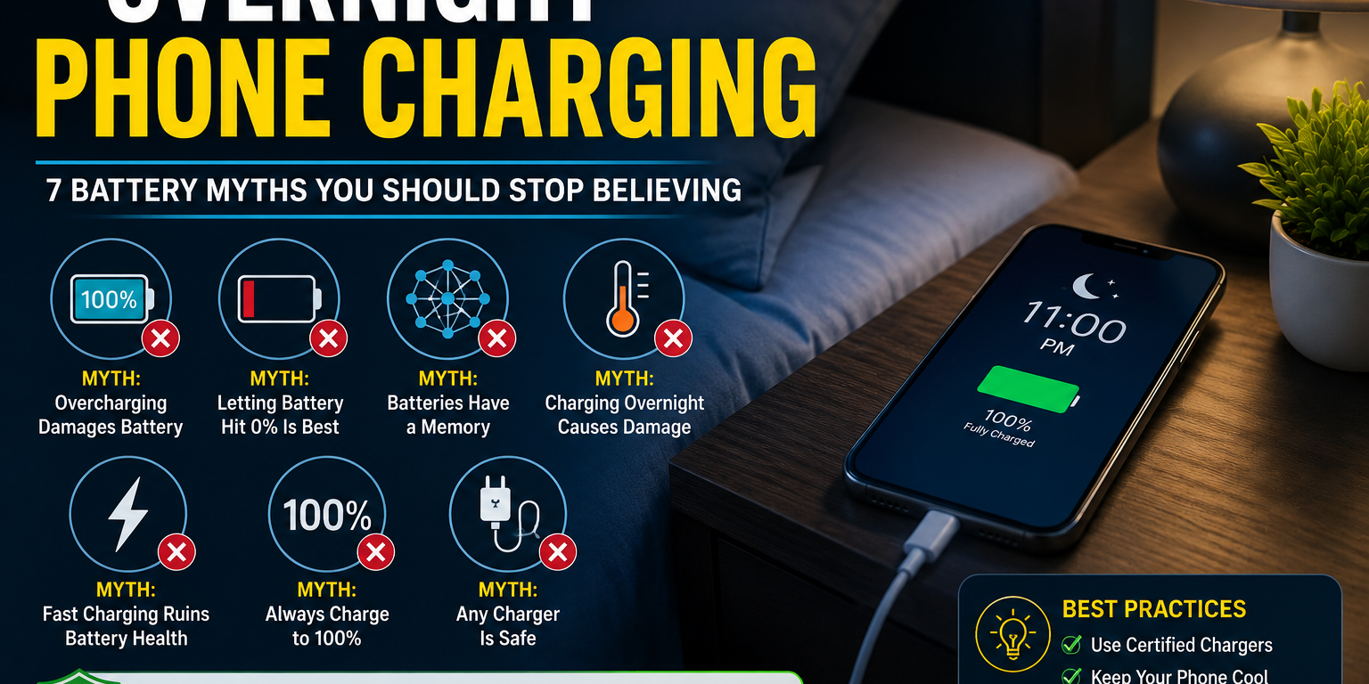 Overnight Phone Charging